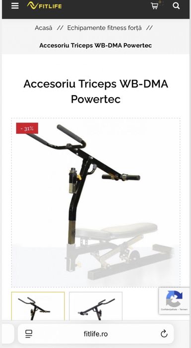 Accesoriu Triceps WB DMA