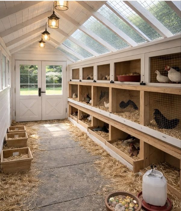 Курятник с выгулом