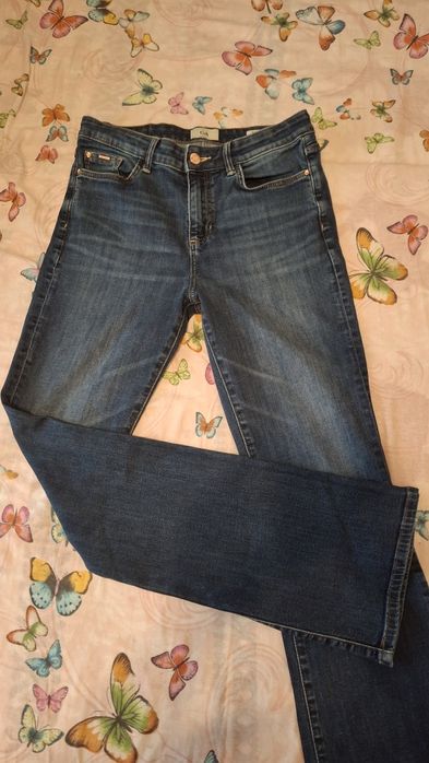 Blugi dama albastru C&A 40