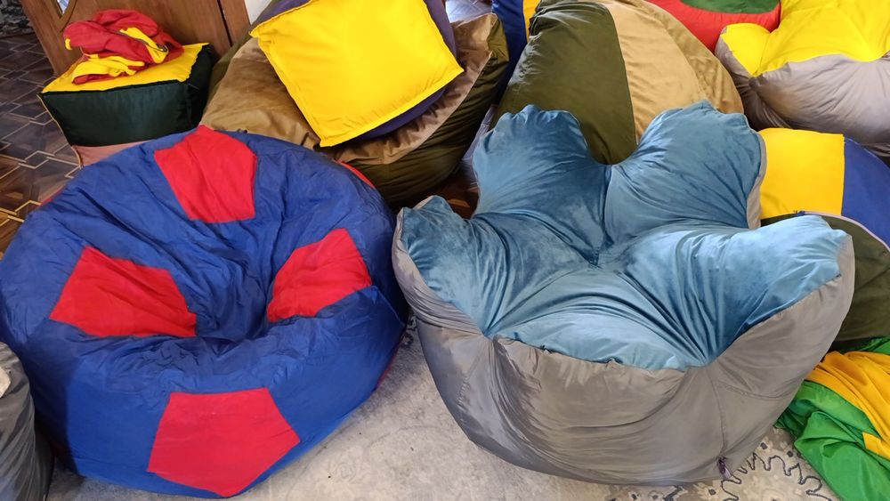 Бин бег. Биг бег. Пуфик. Кресло груша. Кресло. Мешок. Подушки.