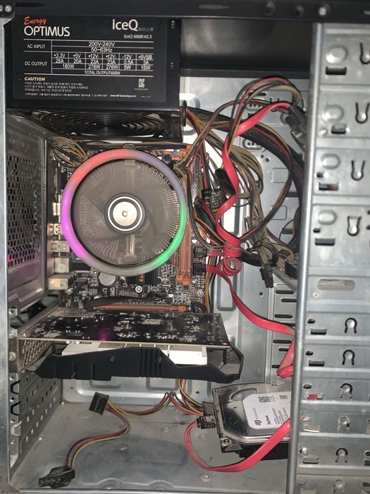 Immer 24 LCD i5 4570 H81 GTX 1050Ti 8GbDDR3