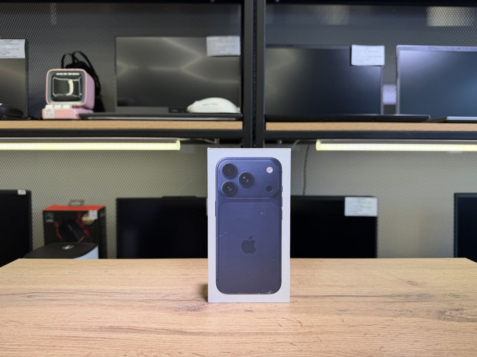 Новый iPhone 17 Pro, 512 GB, Deep Blue, верифицирован, запечатан,1604/