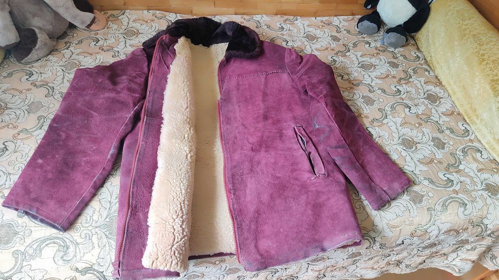 ТУЛУП замша+шерсть