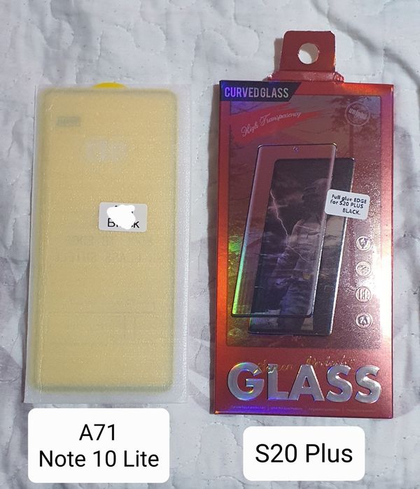 Folie sticla Samsung s8 s9 s20 s21 s22 note 10+ si huse