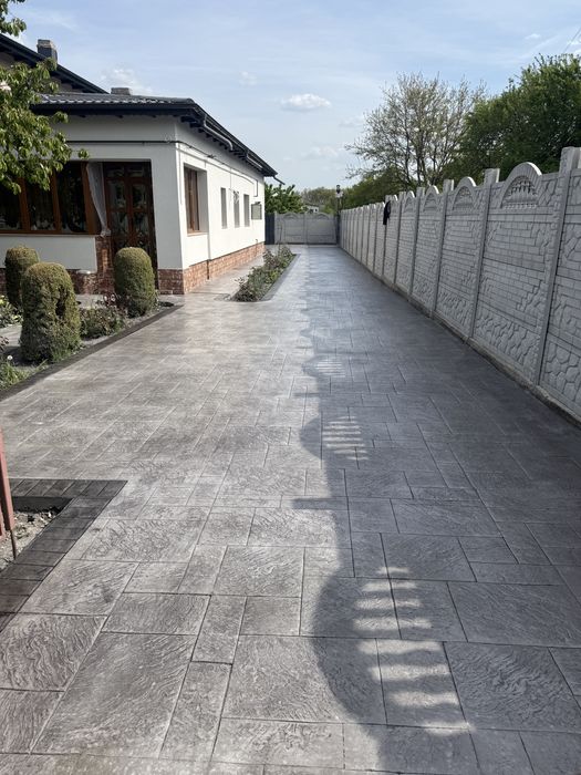 Beton Amprentat Bragadiru & Zona de Sud-Vest Ilfov – Pachet Complet sau Doar Manoperă!