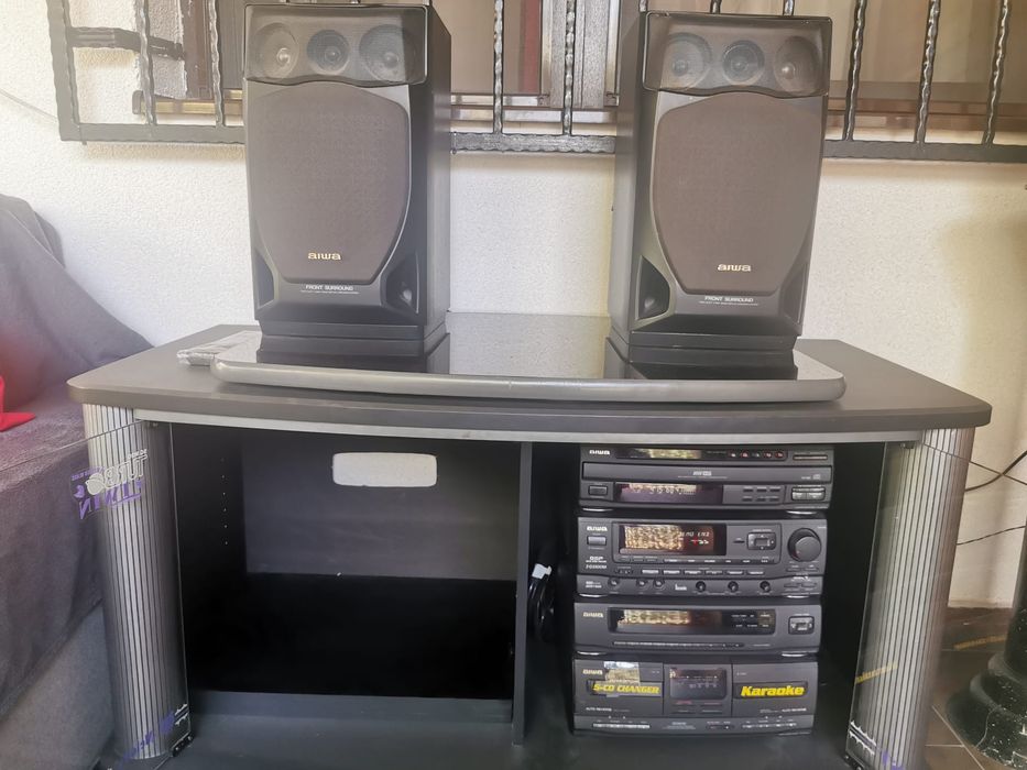 Combina audio Aiwa+boxe