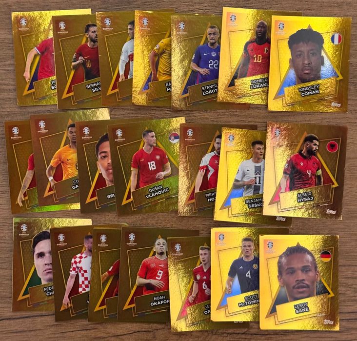 Продавам: Topps EURO 2024 празен албум + всички стикери