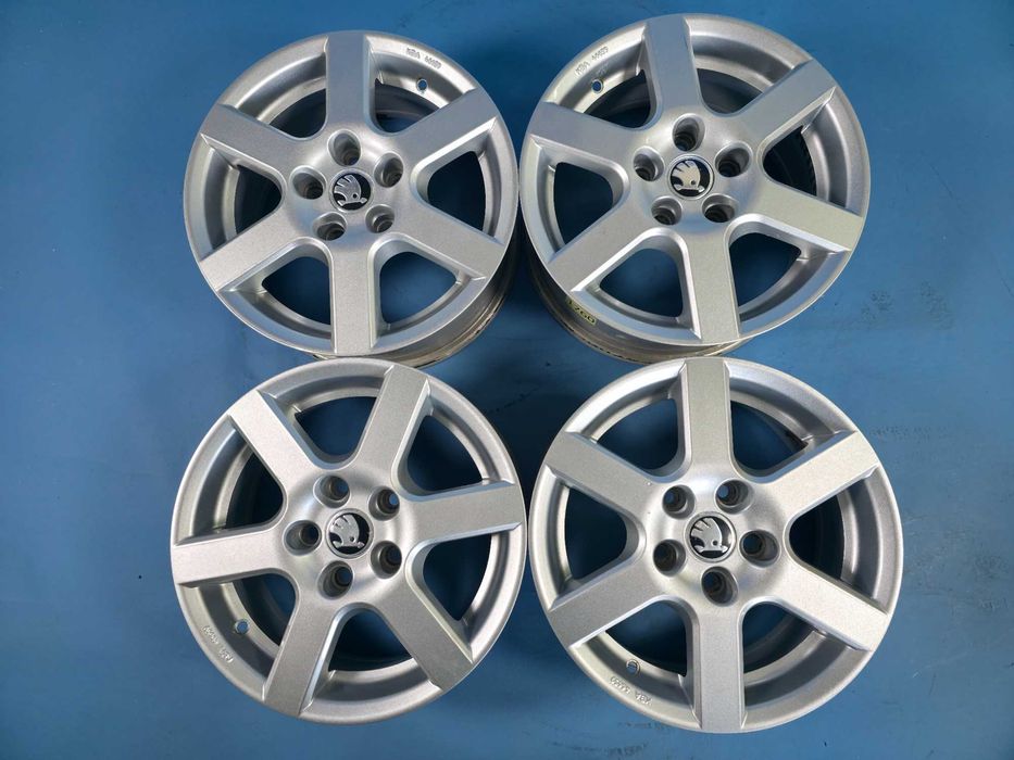 Jante Aliaj 5x112 15'' Skoda Octavia 6.5J ET 38 - COD 1760 !