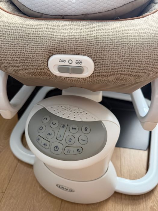 Graco All Ways Soother Stargazer – електрическа музикална люлка/шезлонг 2 в 1 до 9 кг