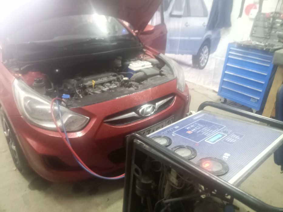 заправка автокондиционера