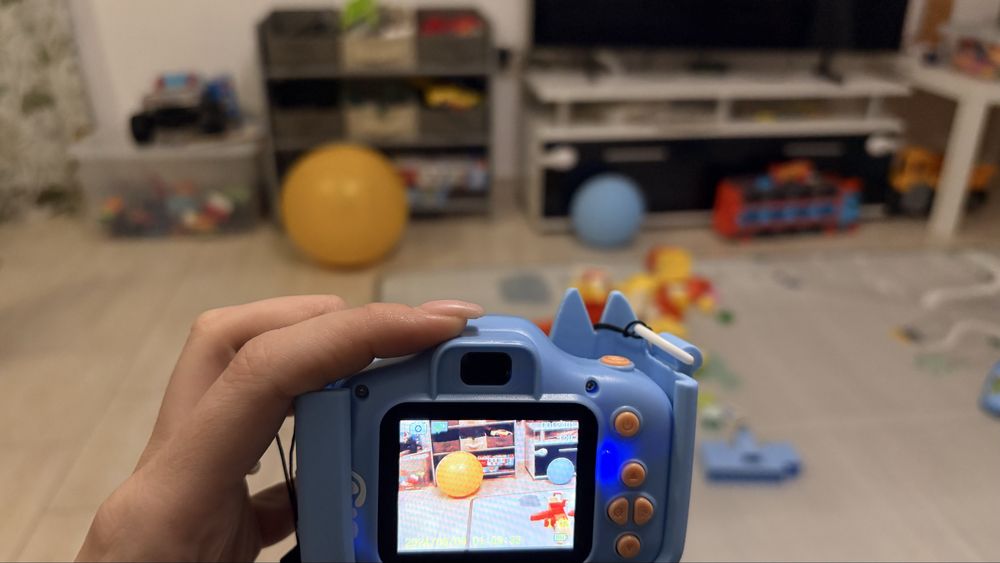 Детска камера Lexibook - Bluey, със SD карта