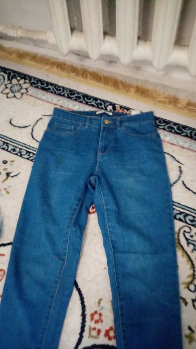 Продам джинсовый пиджак и брюки