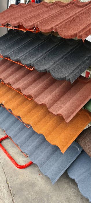 Метални керемиди с каменна посипка