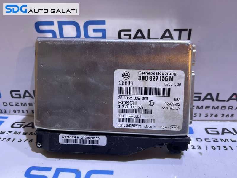 Unitate Modul Calculator Cutie Viteze Automata VW Phaeton 3.2 V6 2002 - 2010 Cod 3D0927156M [L3638]
