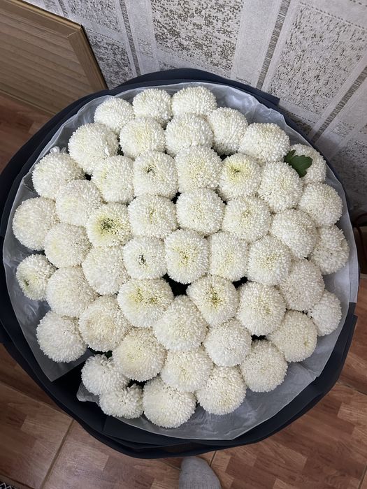 Свежий букет из 51 шт