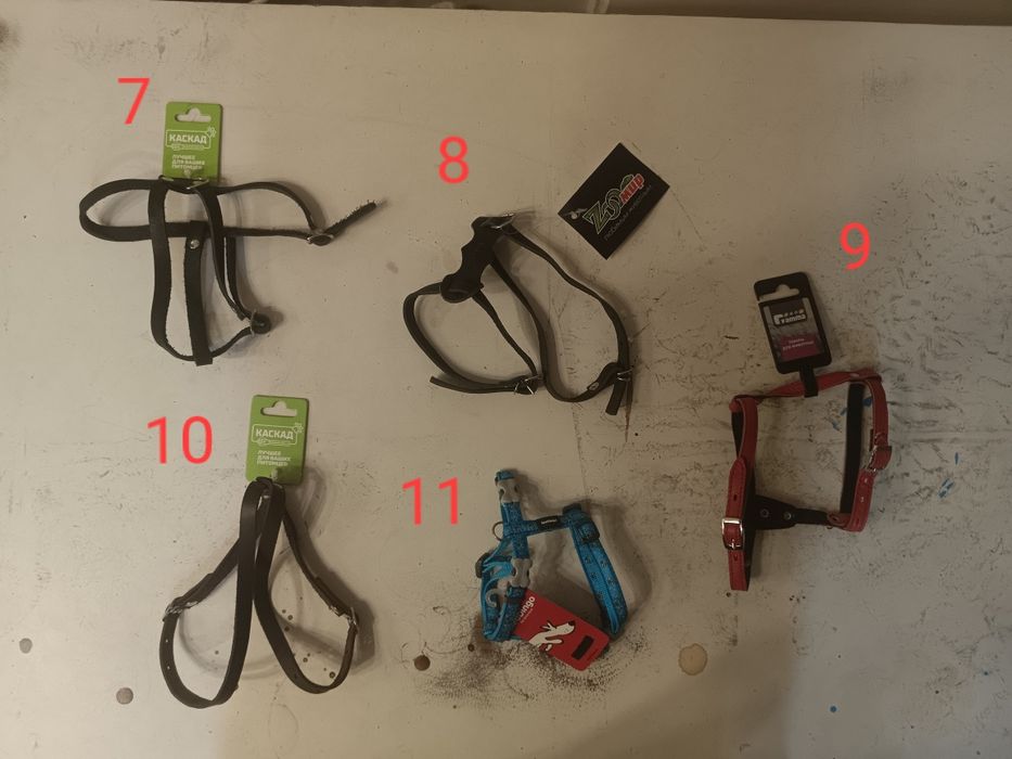 Аммуниция для собак (шлейка, ошейник,)