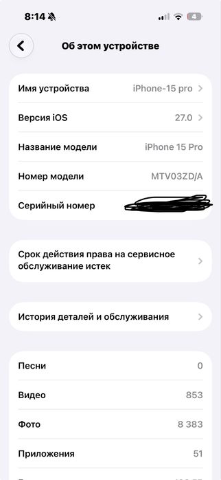 iPhone 15 Pro 128 ГБ