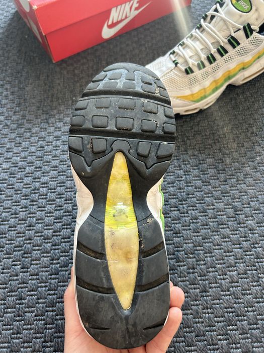 Adidasi Air Max 95 Essential Green Apple Tour Yellow