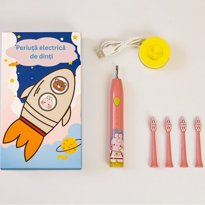 Perie electrica de dinti pentru copii