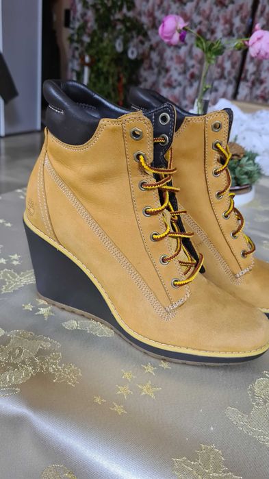 Ghete dama din piele Timberland