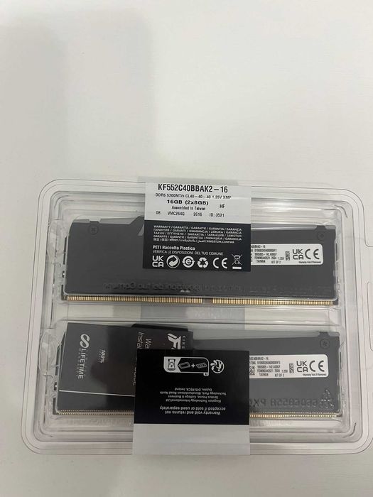 Kingston Fury Beast DDR5 16GB (2x8GB) 5200MHz CL40 – NOI, SIGILATE