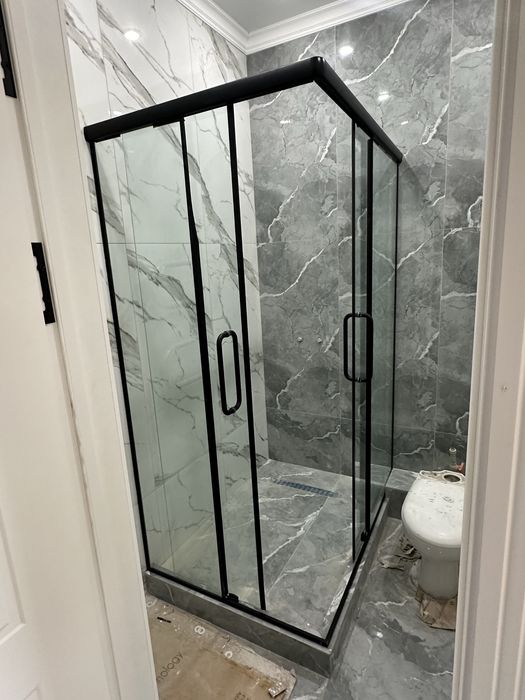 Душевая перегородка,  ограждения стеклянная