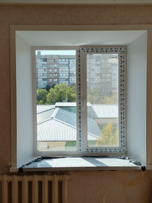 Балконы, окна, откосы.