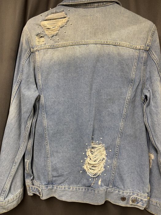 Дамско дънково яке