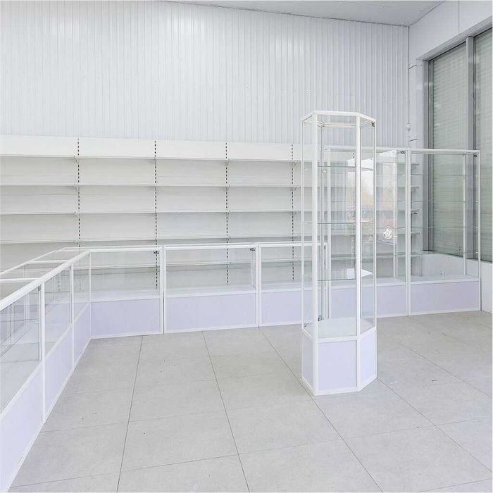 Прилавок витрина, стеклянная, metal oynaly vitrina va prilavkalar