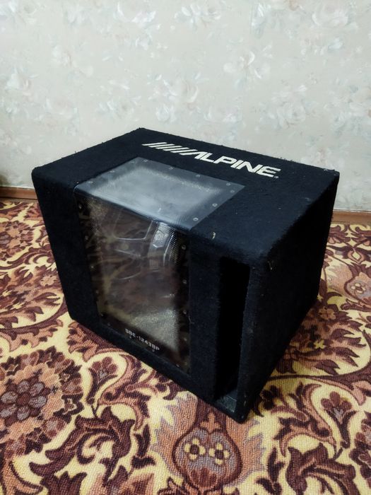 Сотилади буфер ящик билан alpine 12 800watt