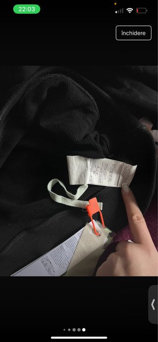 Hanorac OFF-White