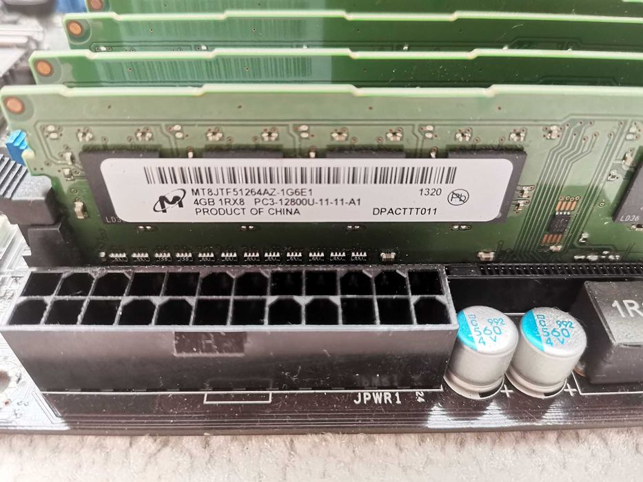 Дънна платка MSI X58 PRO + Intel Xeon X5650 Socket 1366 + 24GB DDR3