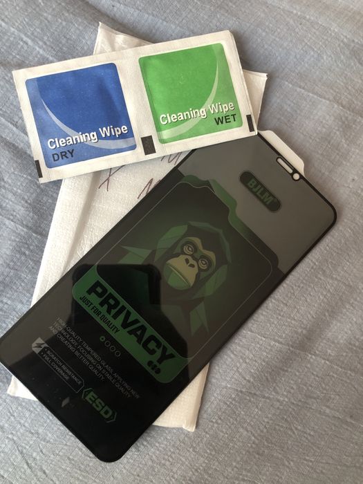 iPhone 11/ Xs max ga steklo. Antishipion, 9D qattiqlikdagi, prochniy