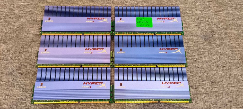 KIT Memorie RAM DDR3 Kingston HyperX T1 12Gb 2000 MHz PC3-16000 CL9