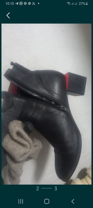 Продам туфли кожаные