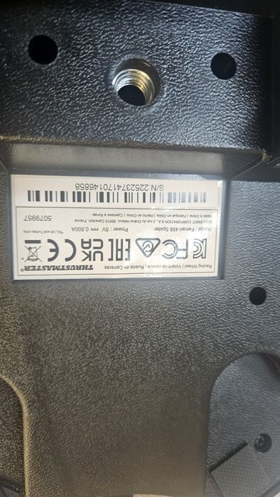 Волан с педали Thrustmaster - Ferrari 458 Spider, червен за XBox