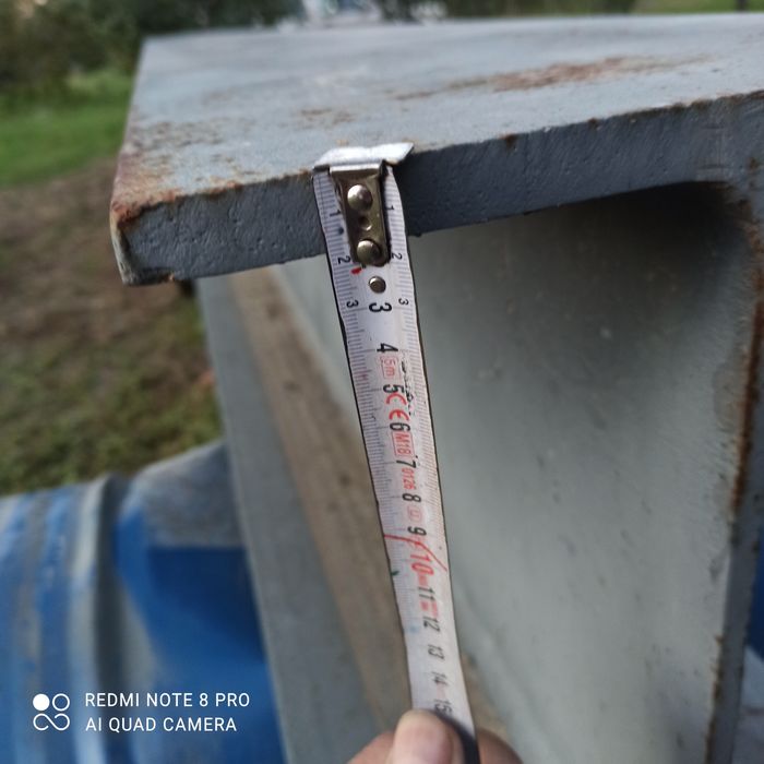 Profil I 300x400x6060mm și role angrenare pod rulant