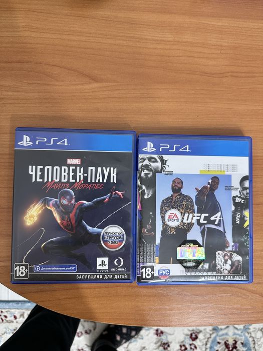 Диски на ps4, в хорошем состоянии