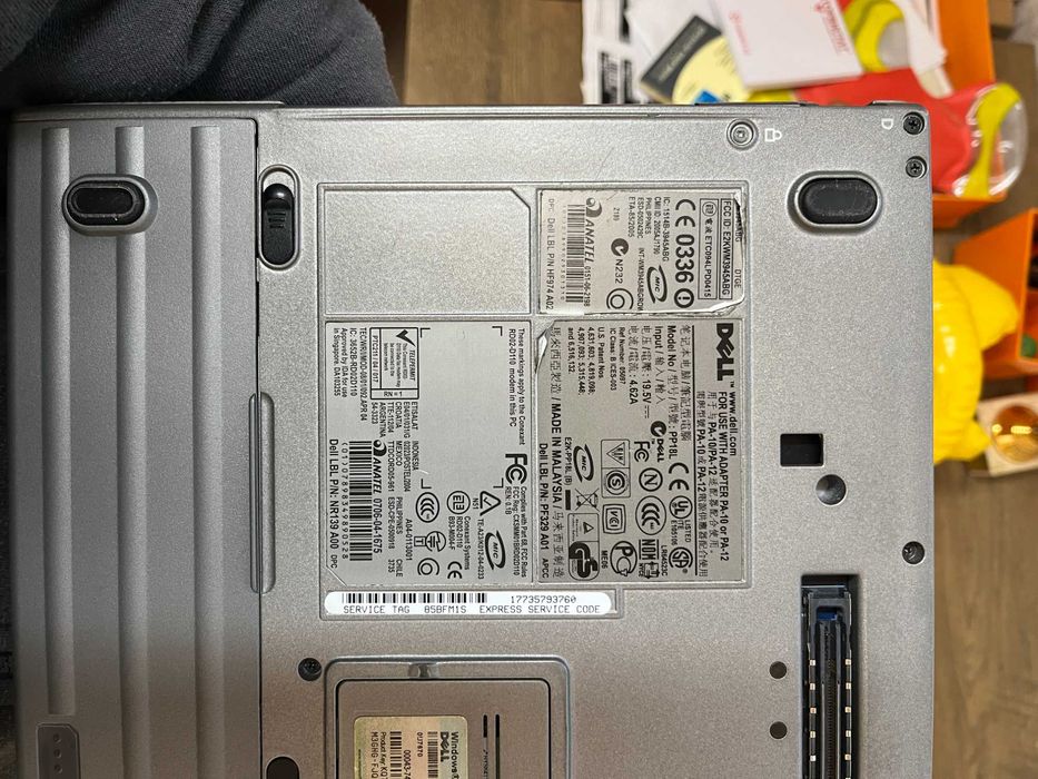 Dell Latitude d620 лаптоп подходящ за авто диагностика