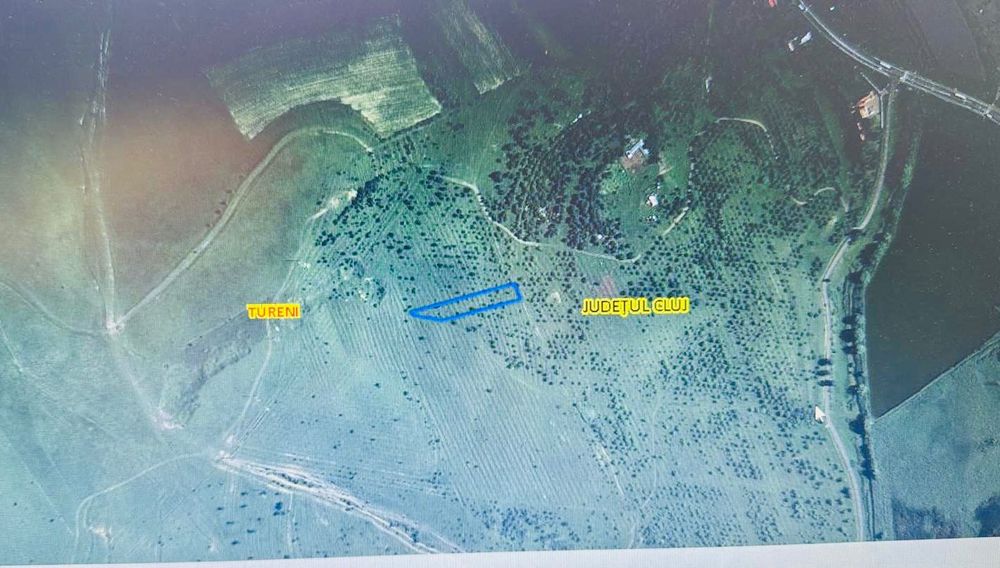 Vand teren EXTRAVILAN Comsesti com Tureni jud Cluj  15€/MP NEGOCIABIL