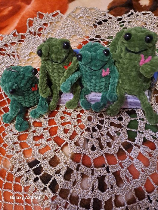 Вязанный брелок.