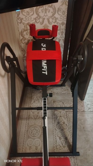 Тренажёр для позвоночника и грыжи диска, прочный профиль турник