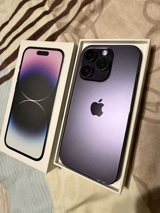 Iphone 14 PRO Deep Purple Като нов