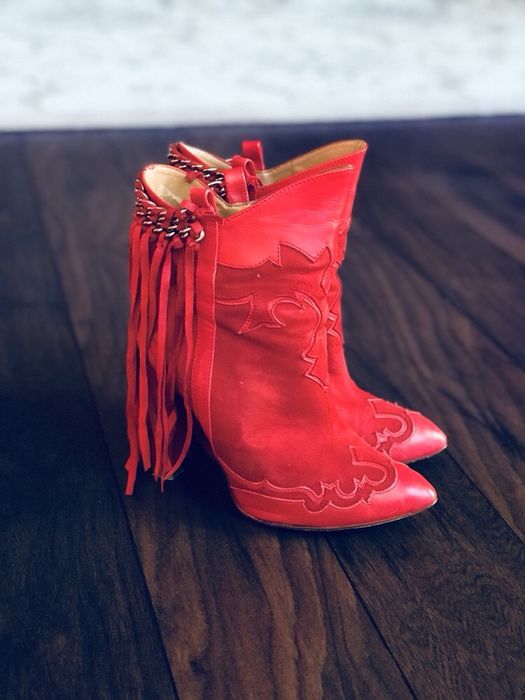 Botine Zara cu franjuri