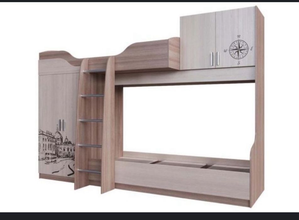 Кровать двухярусная детская