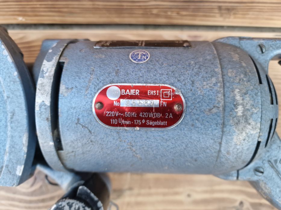 Circular Baier EHS 1 profesional  taiere fier metal teava la rece