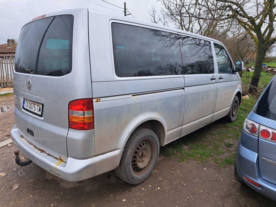 Бус Wv transporter t5 karavelle 2,5 tdi avtomatik 131 кс