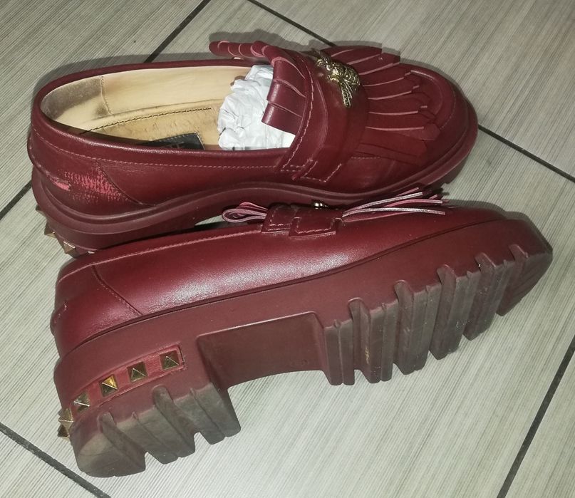 Pantofi Musette Bee (Bordeaux)