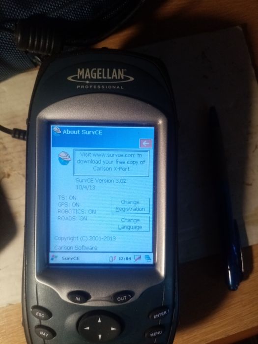 GPS Magellan ProMark 3, statie totala WILF TC 1600,