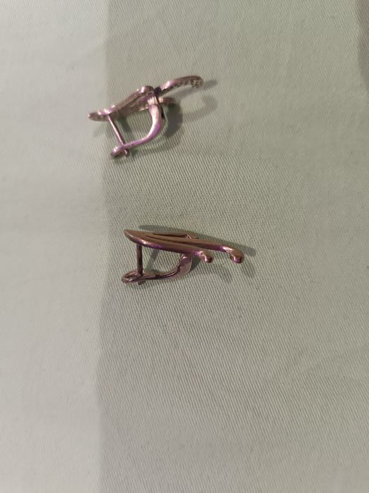 Сребърни дамски обеци